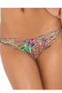 Luli Fama Tornasol Criss-cross Ruched Back Brazilian